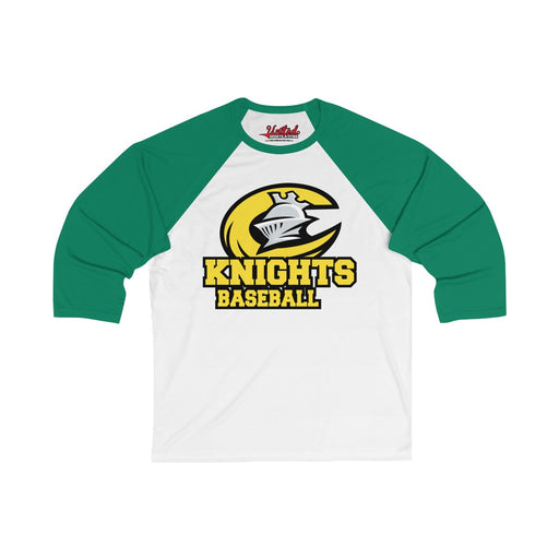Knights - 3/4 Sleeve Baseball Tee
